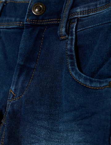 Pantaloni scurti Name It, bleumarin, 5 ANI