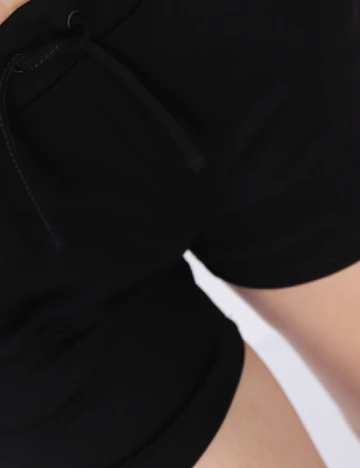 Pantaloni scurti Name It, negru, 5 ANI