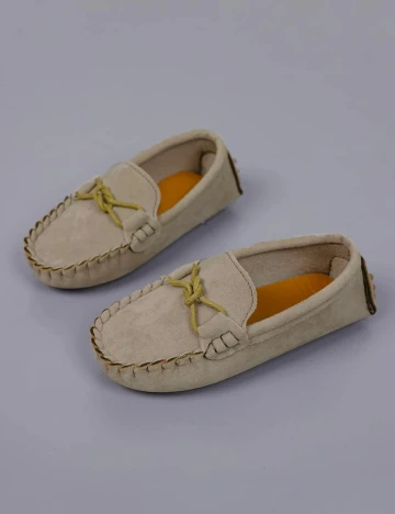 Mocasini Shein Kids, bej, 21