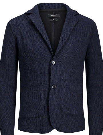 Sacou Jack&Jones, bleumarin inchis, L