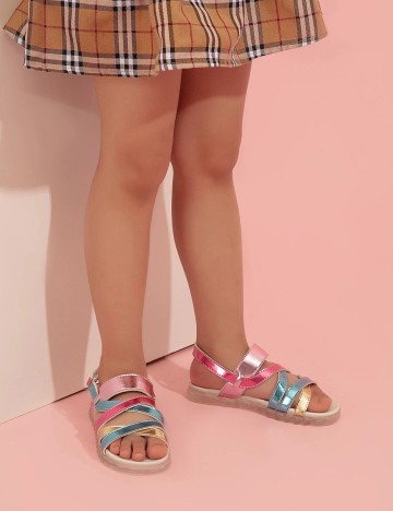 Sandale Shein Kids, mix culori, 34