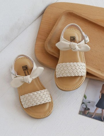 Sandale Shein Kids, crem, 30
