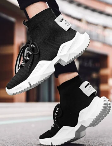 Adidasi SHEIN, negru, 39