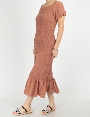 Rochie Medie SHEIN, maro, XS
