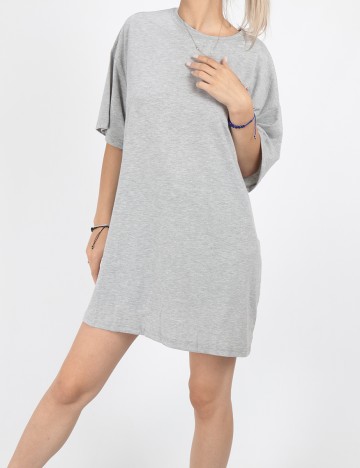 Rochie scurta SHEIN, gri, M