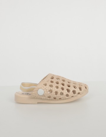 Slapi Shein Kids, crem, 24