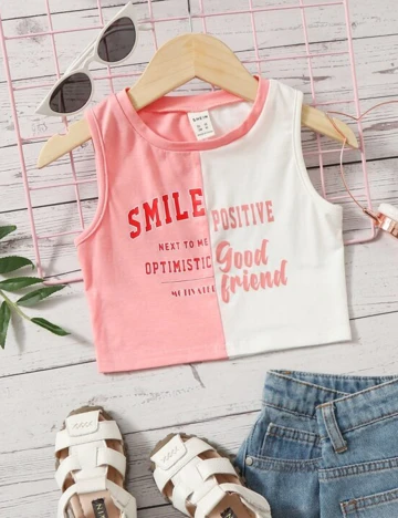 Top Shein Kids, roz, 4 ANI
