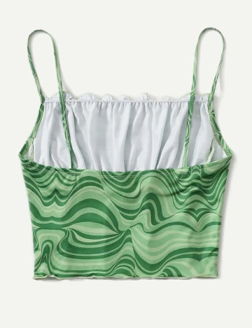 Top SHEIN, verde, M