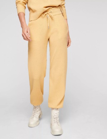 Pantaloni s.Oliver, galben