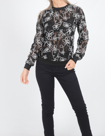 Bluza Reserved, negru, XS