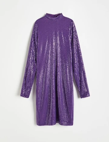 Rochie Scurta Reserved, mov, 38