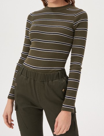 Bluza Reserved, verde, XS