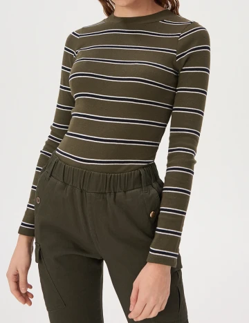 Bluza Reserved, verde, XS