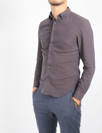 Camasa Reserved, bleumarin, XS