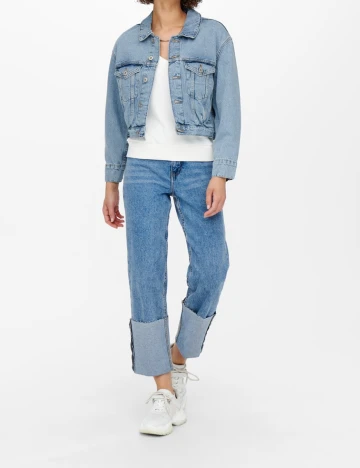 Jacheta Only, albastru