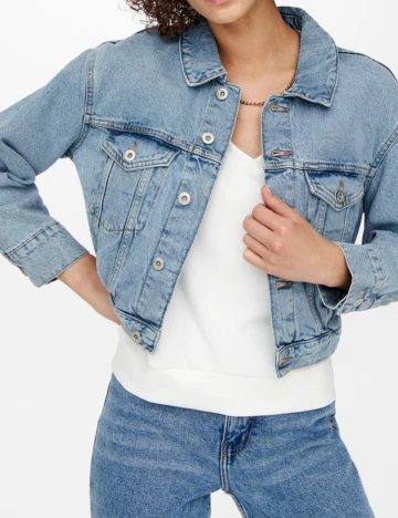 Jacheta Only, albastru