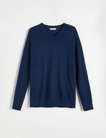 Bluza Reserved, bleumarin inchis, M