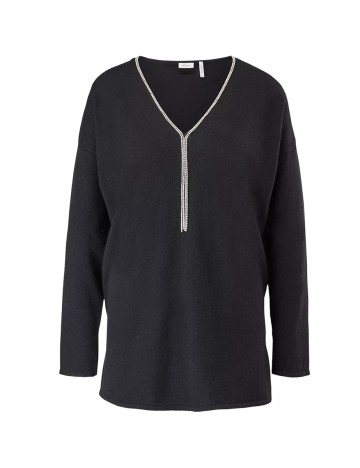 Bluza s.Oliver, negru, S