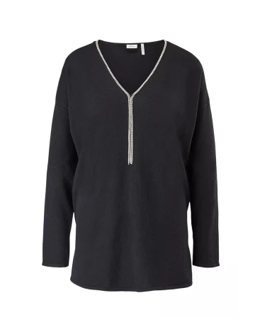 Bluza s.Oliver, negru, S