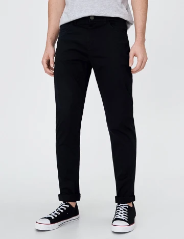 Pantaloni Sinsay, negru, 30