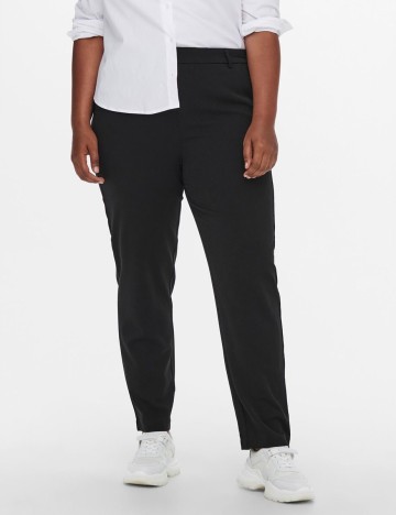 Pantaloni Only Carmakoma, negru, 46
