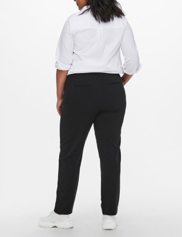 Pantaloni Only Carmakoma, negru, 46