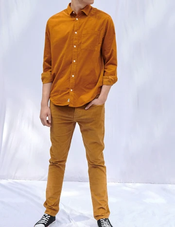 Pantaloni Sinsay, maro, W30
