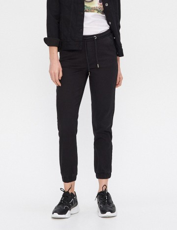 Pantaloni House Brand, negru, 36