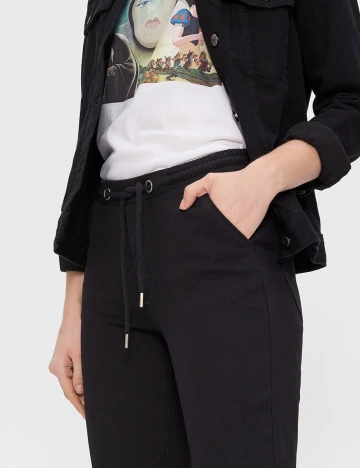 Pantaloni House Brand, negru, 36