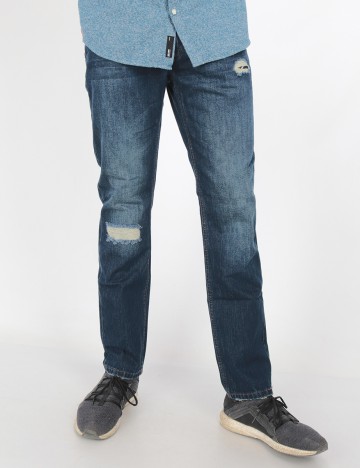 Blugi Reserved, bleumarin, 32