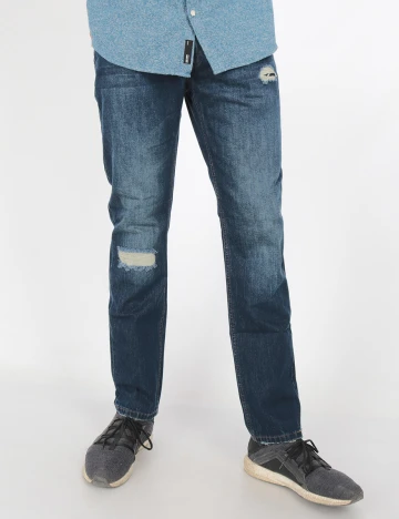 Blugi Reserved, bleumarin, 32