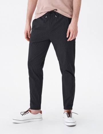 Pantaloni House Brand, negru, S