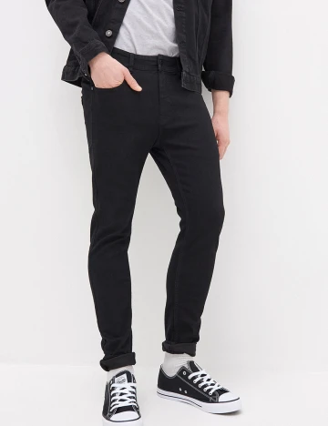 Blugi House Brand, negru, W30/L34 Negru