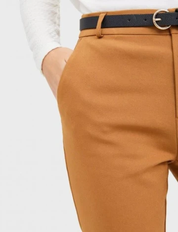 Pantaloni Stradivarius, maro, 34
