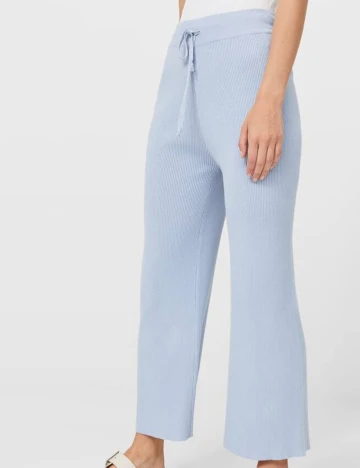 Pantaloni Stradivarius, bleu, M