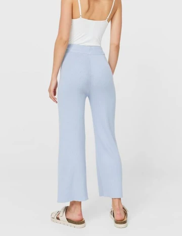 Pantaloni Stradivarius, bleu, M