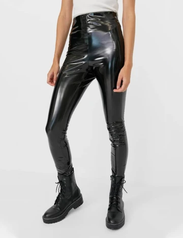 Colanti Stradivarius, negru, M