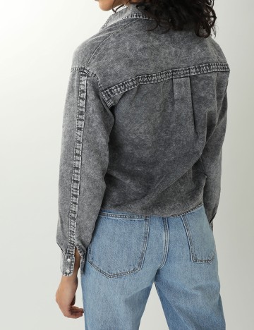 Camasa Pimkie, gri, 34