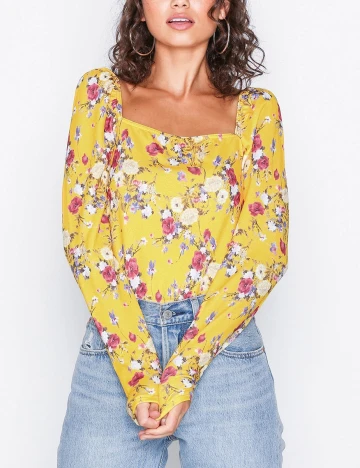 Bluza NELLY , galben, XS