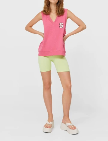 Top Stradivarius, roz, M Roz