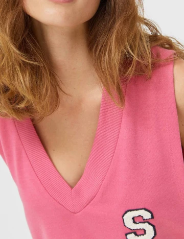 Top Stradivarius, roz, M Roz