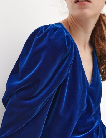Bluza Reserved, albastru, 38