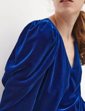 Bluza Reserved, albastru, 38