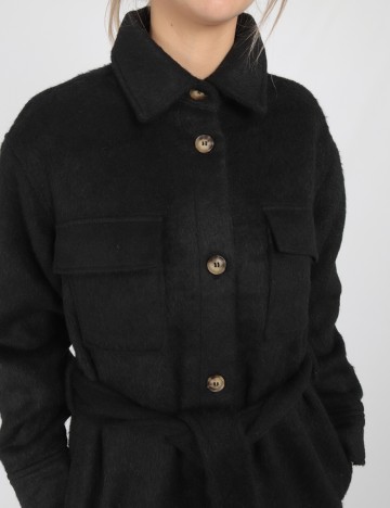 Palton BUBBLEROOM, negru, XS