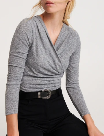 Bluza Reserved, gri, XS