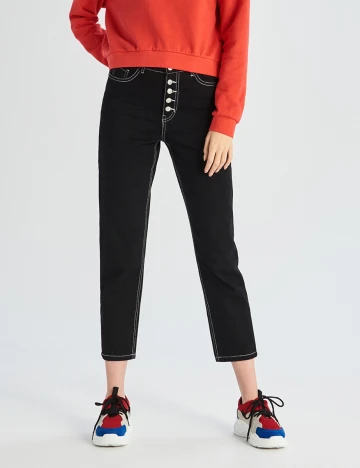 Blugi Sinsay, negru, 36