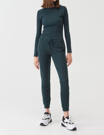 Bluza Sinsay, verde, XS