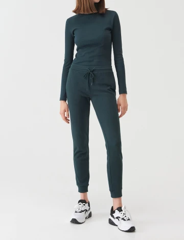 Bluza Sinsay, verde, XS