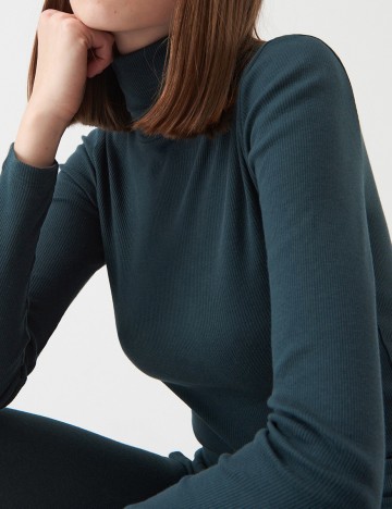 Bluza Sinsay, verde, XS