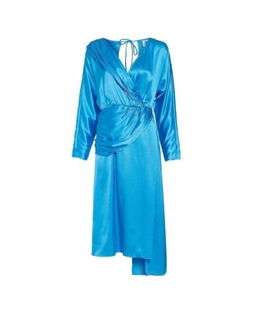 Rochie medie NELLY, albastru, 36